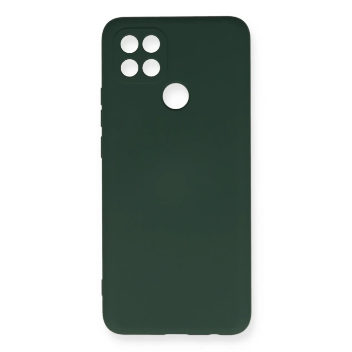 Newface Oppo A15 Kılıf Nano içi Kadife Silikon