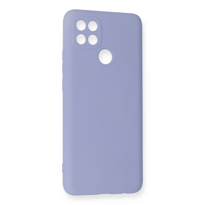 Newface Oppo A15 Kılıf Nano içi Kadife Silikon