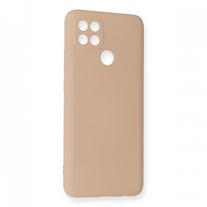Newface Oppo A15 Kılıf Nano içi Kadife Silikon