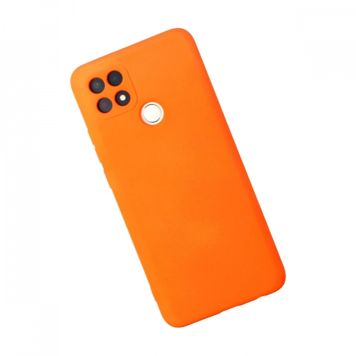 Newface Oppo A15 Kılıf Nano içi Kadife Silikon