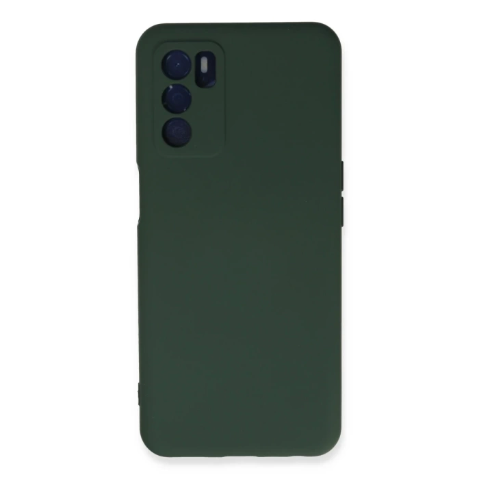 Newface Oppo A16 Kılıf Nano içi Kadife Silikon