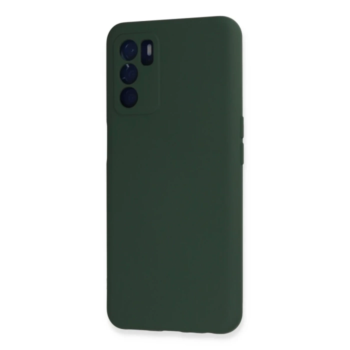 Newface Oppo A16 Kılıf Nano içi Kadife Silikon