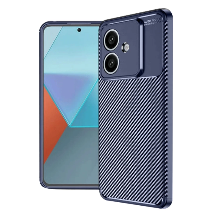 Newface Oppo A3 Kılıf Auto Focus Karbon Kapak
