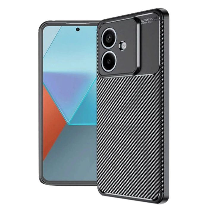 Newface Oppo A3 Kılıf Auto Focus Karbon Kapak