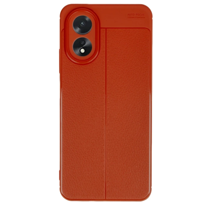Newface Oppo A38 Kılıf Auto Focus Kapak - Kırmızı