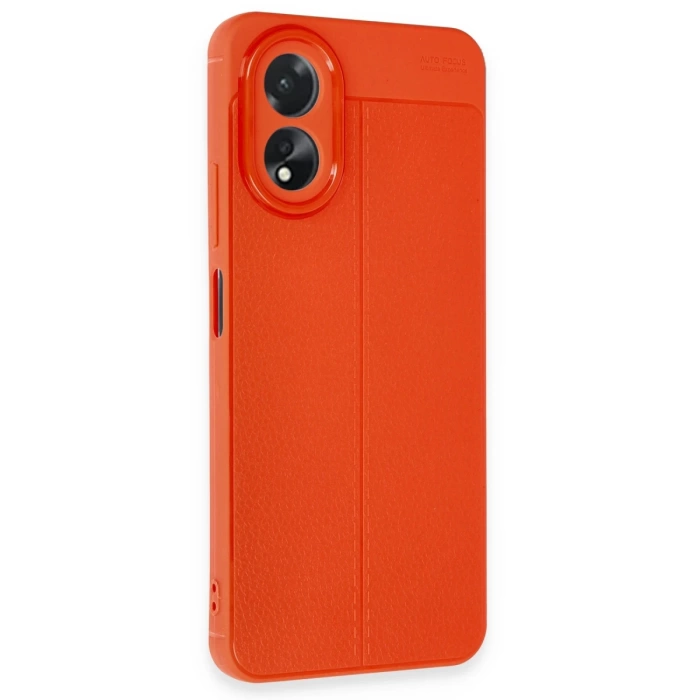 Newface Oppo A38 Kılıf Auto Focus Kapak - Kırmızı