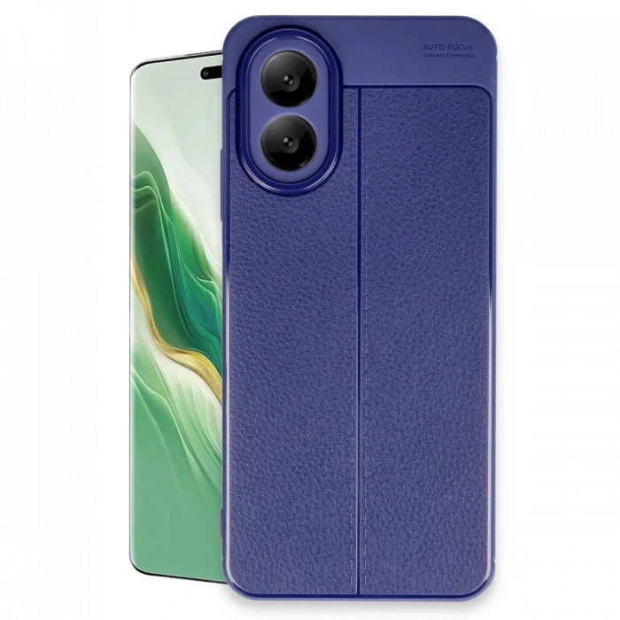 Newface Oppo A38 Kılıf Auto Focus Kapak - Lacivert