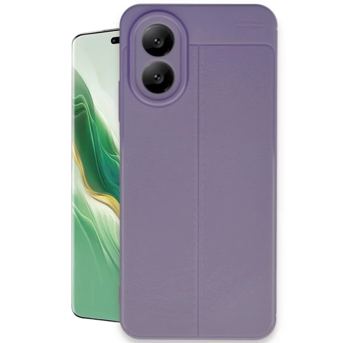 Newface Oppo A38 Kılıf Auto Focus Kapak - Lila