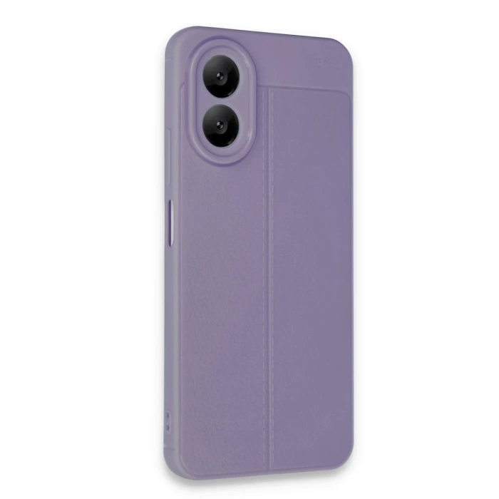 Newface Oppo A38 Kılıf Auto Focus Kapak - Lila