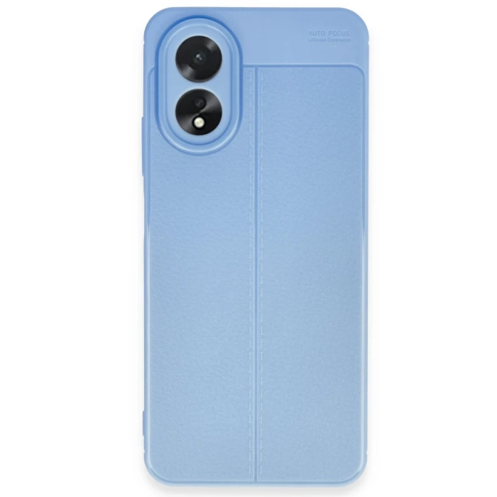 Newface Oppo A38 Kılıf Auto Focus Kapak - Mavi