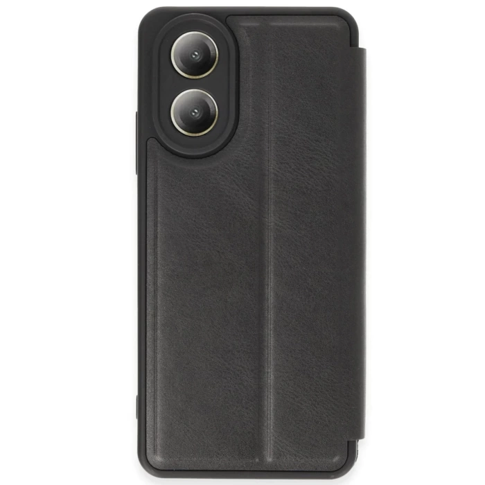 Newface Oppo A38 Kılıf Flip Cover - Siyah