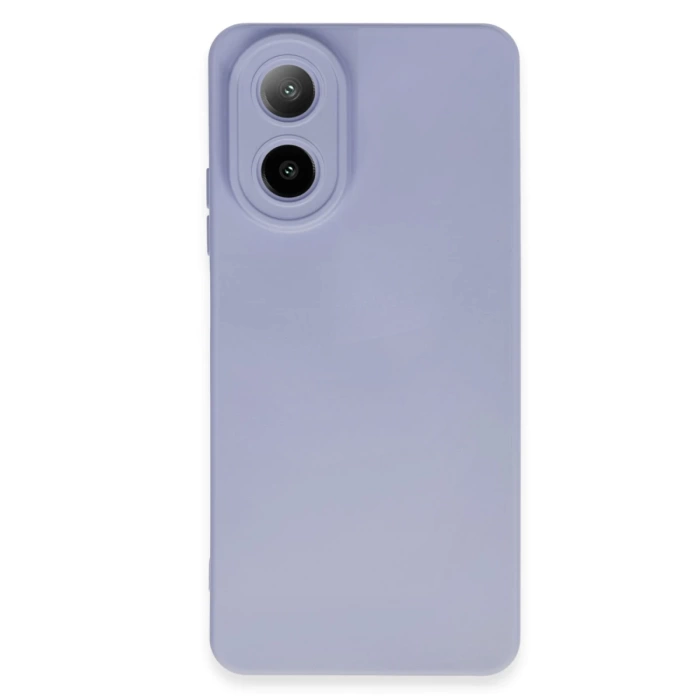 Newface Oppo A38 Kılıf Nano içi Kadife Silikon - Lila