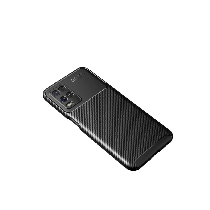 Newface Oppo A54 4G Kılıf Auto Focus Karbon Kapak