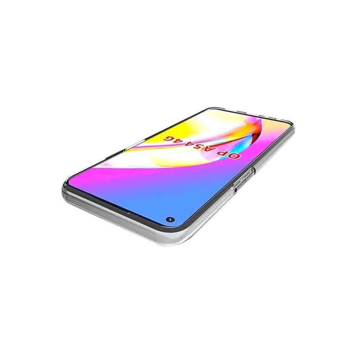 Newface Oppo A54 4G Kılıf Lüx Şeffaf Silikon