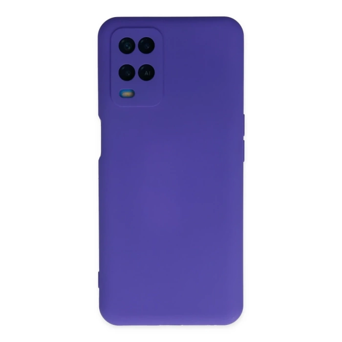 Newface Oppo A54 4G Kılıf Nano içi Kadife Silikon