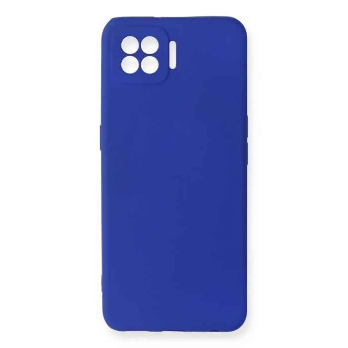 Newface Oppo A73 Kılıf First Silikon - Mavi