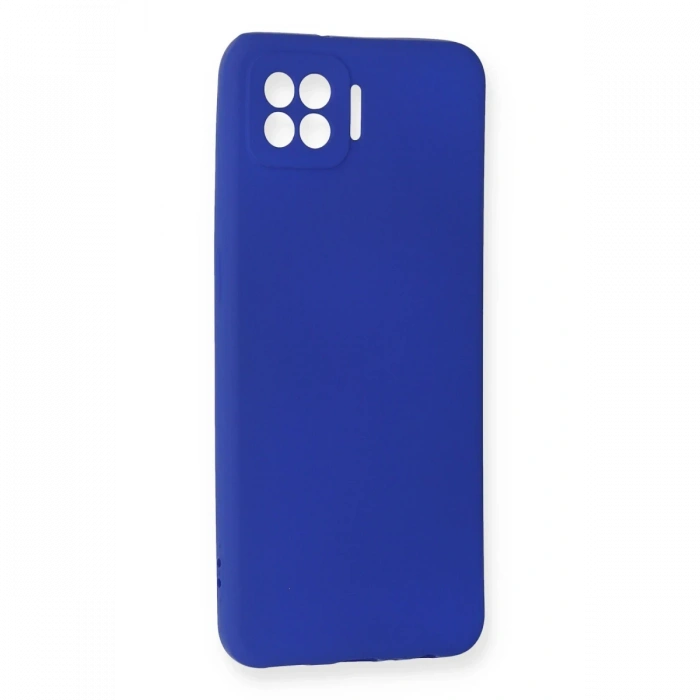 Newface Oppo A73 Kılıf First Silikon - Mavi