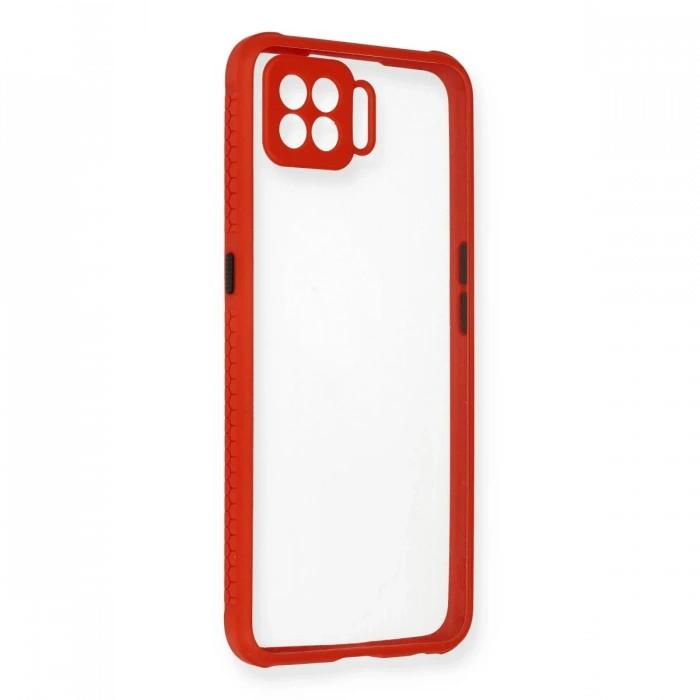 Newface Oppo A73 Kılıf Miami Şeffaf Silikon