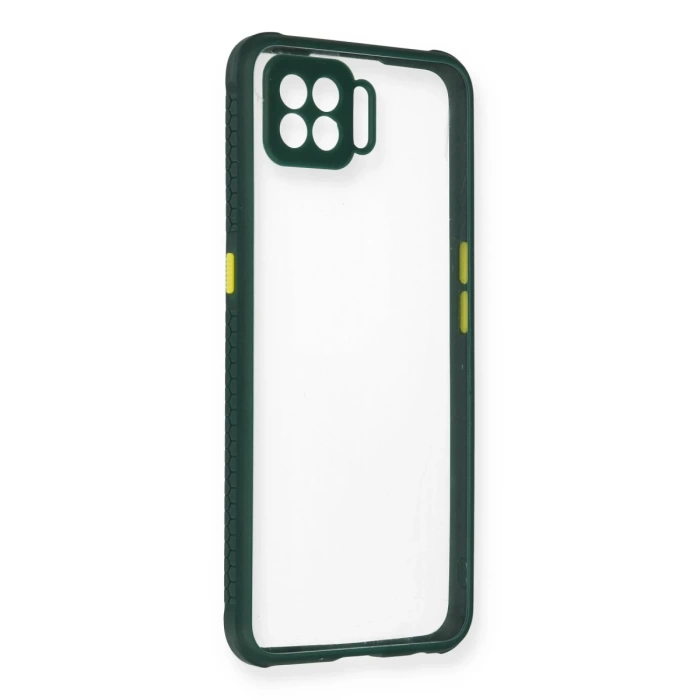 Newface Oppo A73 Kılıf Miami Şeffaf Silikon