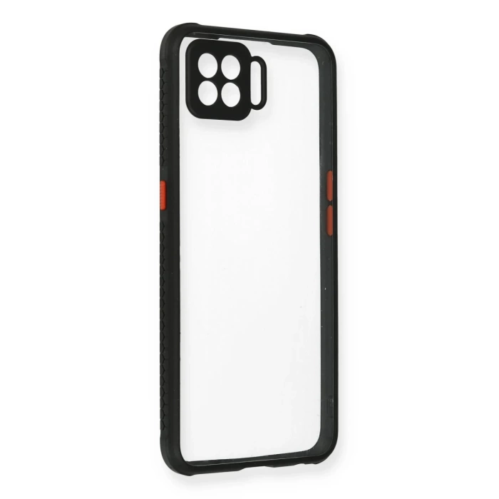 Newface Oppo A73 Kılıf Miami Şeffaf Silikon