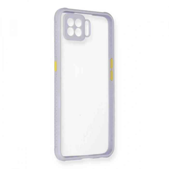Newface Oppo A73 Kılıf Miami Şeffaf Silikon