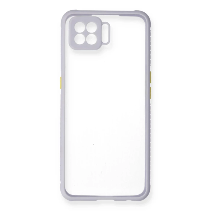 Newface Oppo A73 Kılıf Miami Şeffaf Silikon