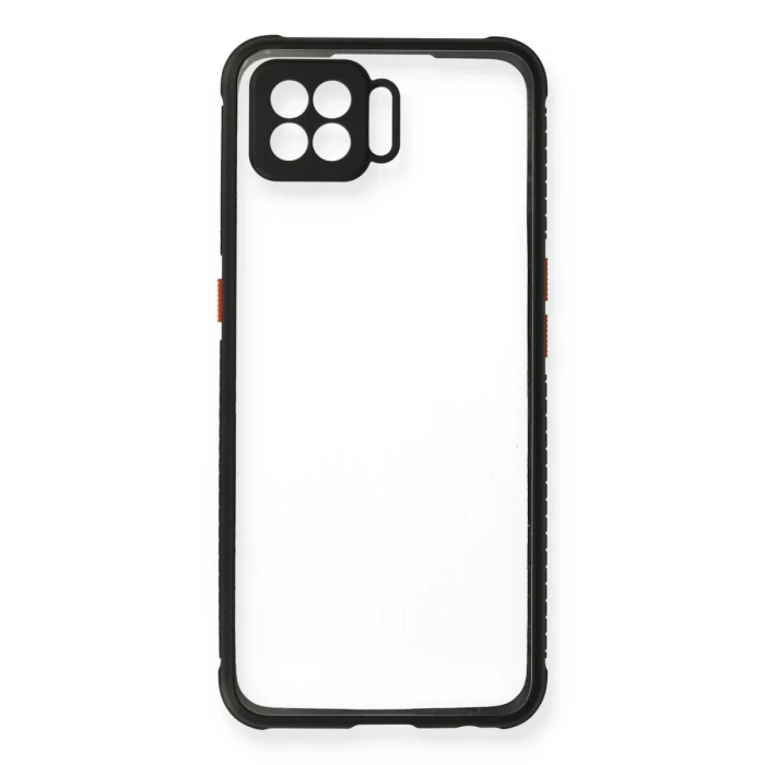 Newface Oppo A73 Kılıf Miami Şeffaf Silikon