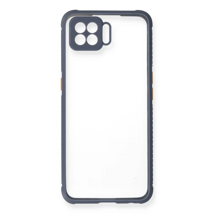Newface Oppo A73 Kılıf Miami Şeffaf Silikon