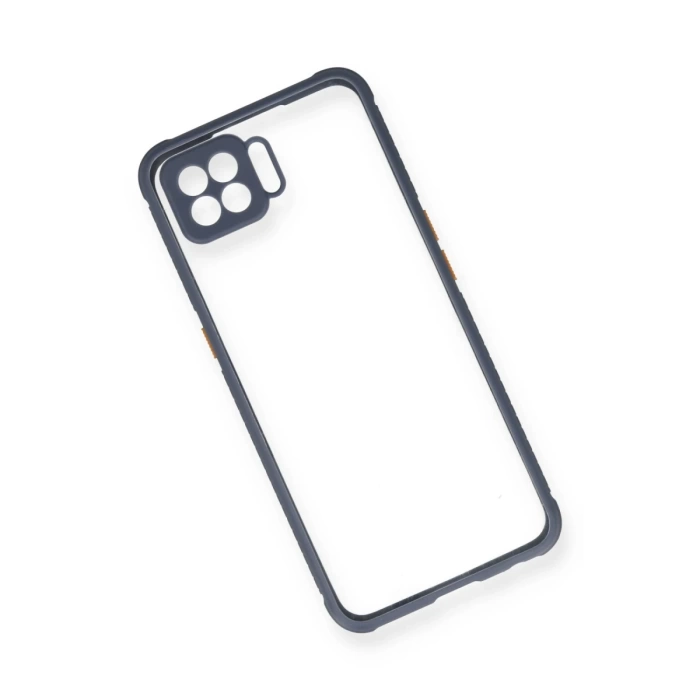 Newface Oppo A73 Kılıf Miami Şeffaf Silikon