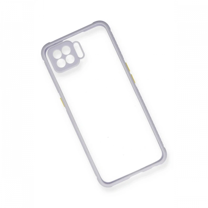 Newface Oppo A73 Kılıf Miami Şeffaf Silikon