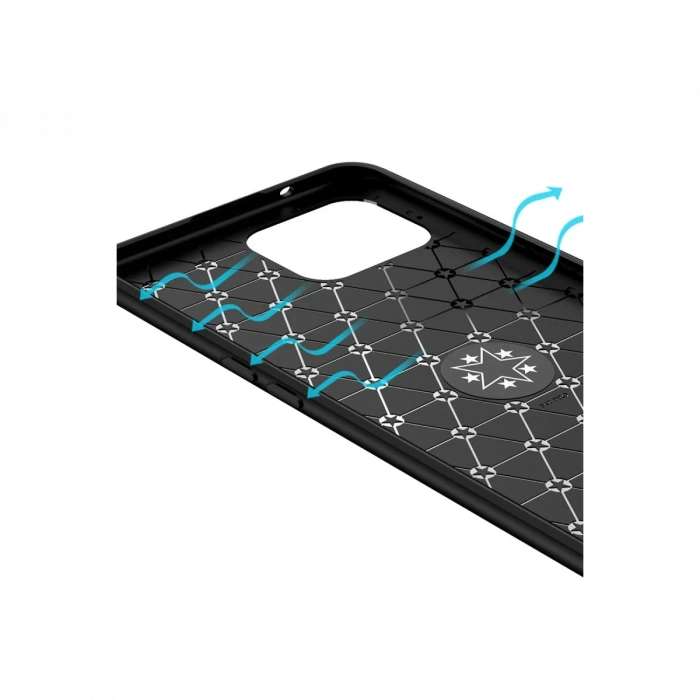 Oppo A73 Kılıf Range Yüzüklü Silikon - Mavi