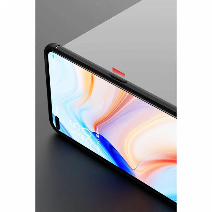 Oppo A73 Kılıf Range Yüzüklü Silikon - Mavi