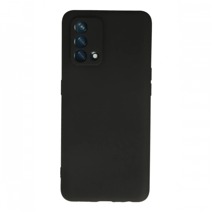Newface Oppo A74 4G Kılıf First Silikon - Siyah