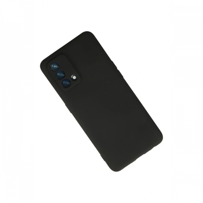 Newface Oppo A74 4G Kılıf First Silikon - Siyah