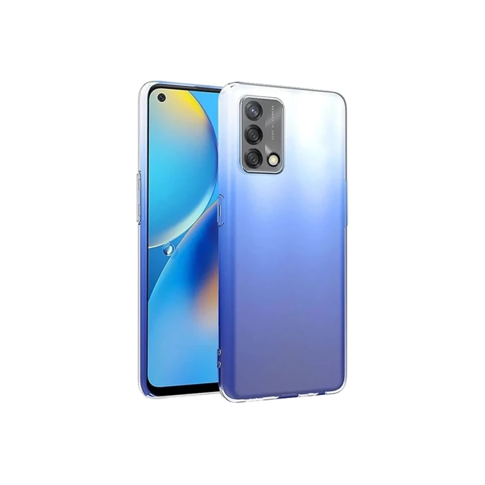 Newface Oppo A74 4G Kılıf Lüx Şeffaf Silikon
