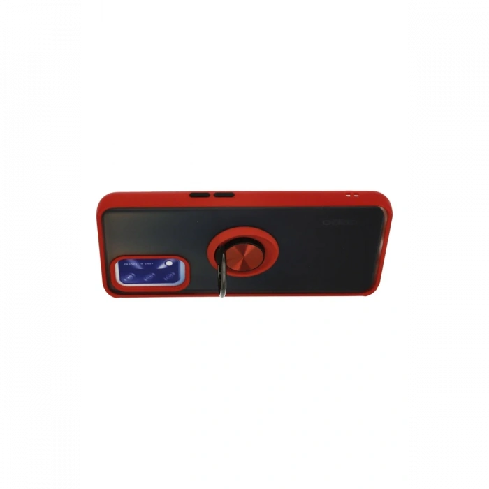 Newface Oppo A74 4G Kılıf Montreal Yüzüklü Silikon Kapak