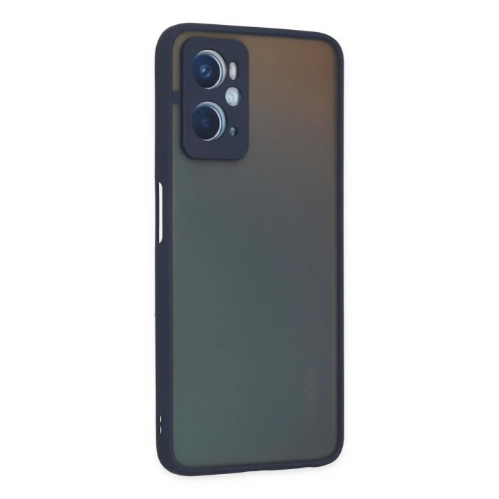 Newface Oppo A96 Kılıf Montreal Silikon Kapak