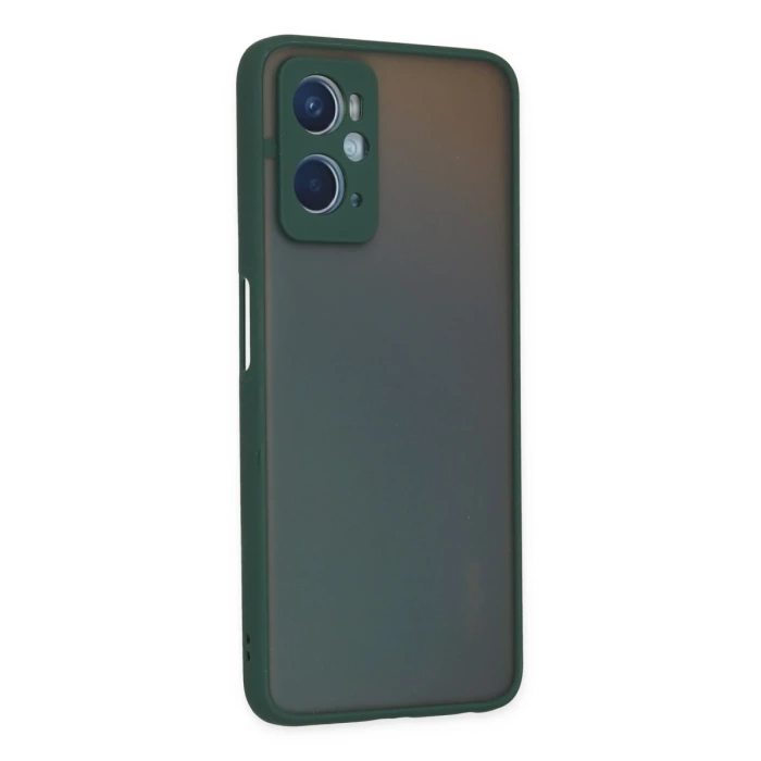 Newface Oppo A96 Kılıf Montreal Silikon Kapak
