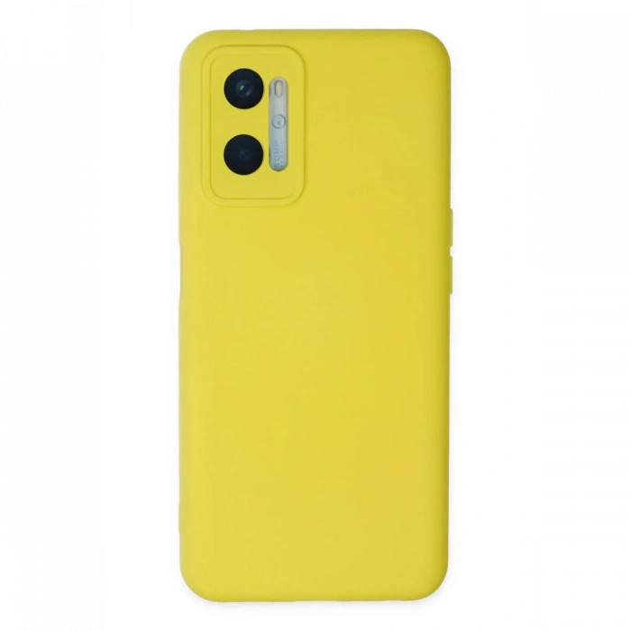 Newface Oppo A96 Kılıf Nano içi Kadife Silikon