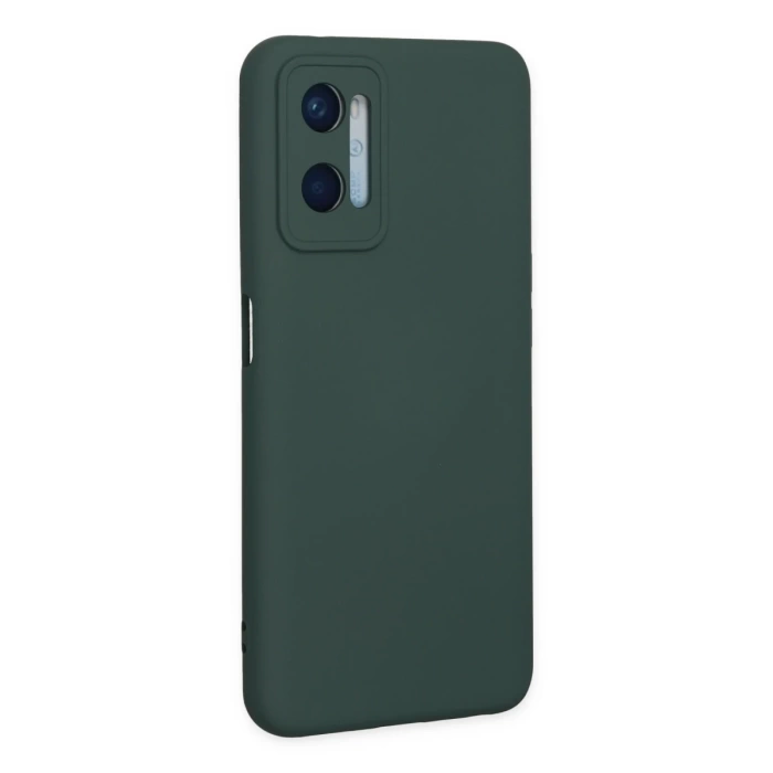 Newface Oppo A96 Kılıf Nano içi Kadife Silikon