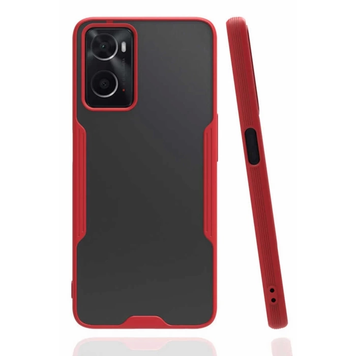 Newface Oppo A96 Kılıf Platin Silikon