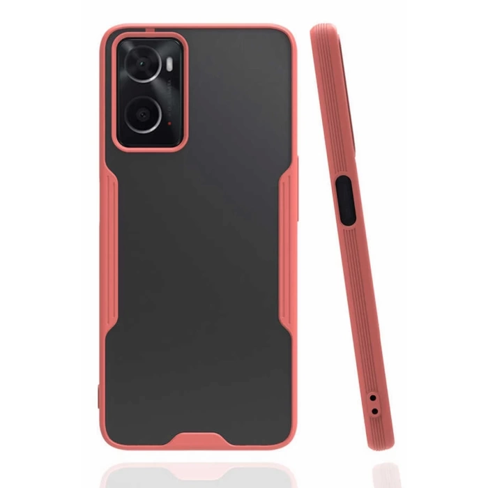 Newface Oppo A96 Kılıf Platin Silikon