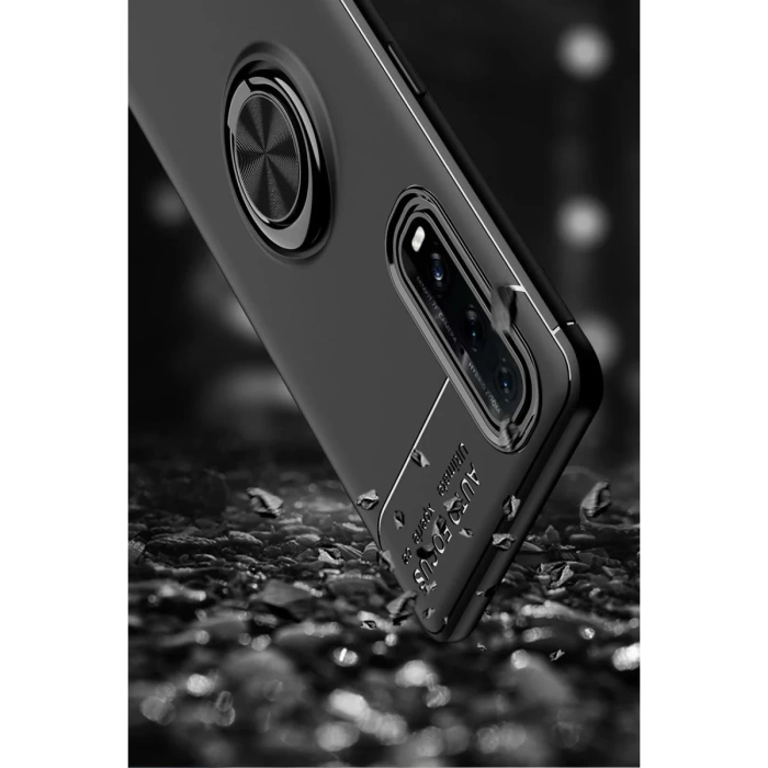 Newface Oppo Find X2 Kılıf Range Yüzüklü Silikon