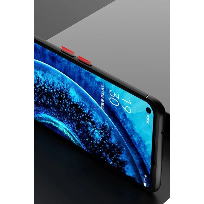 Newface Oppo Find X2 Kılıf Range Yüzüklü Silikon