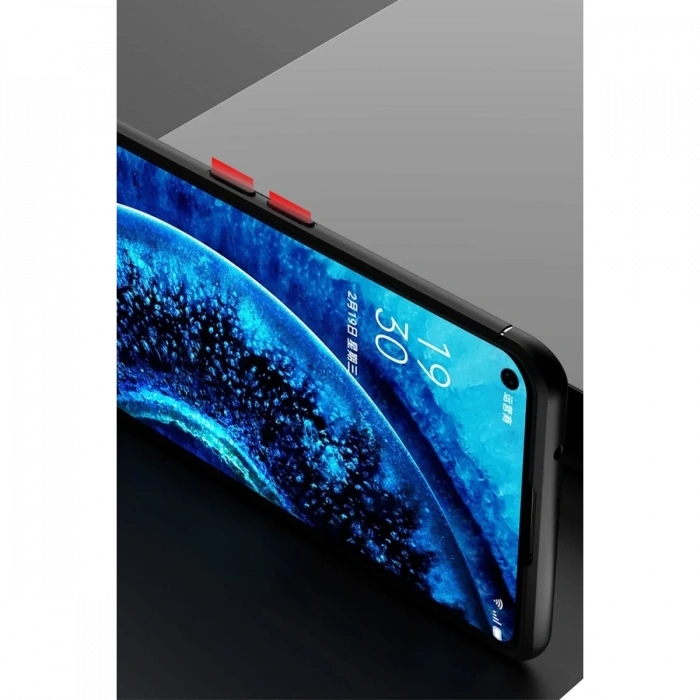 Newface Oppo Find X2 Kılıf Range Yüzüklü Silikon
