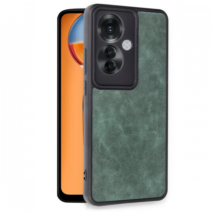 Newface Oppo Reno 11F Kılıf Aras Deri Kapak