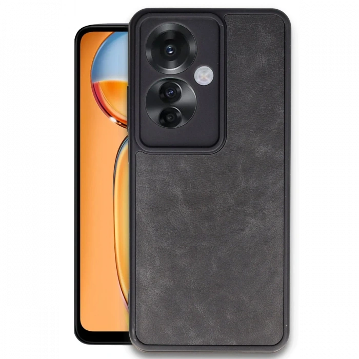 Newface Oppo Reno 11F Kılıf Aras Deri Kapak