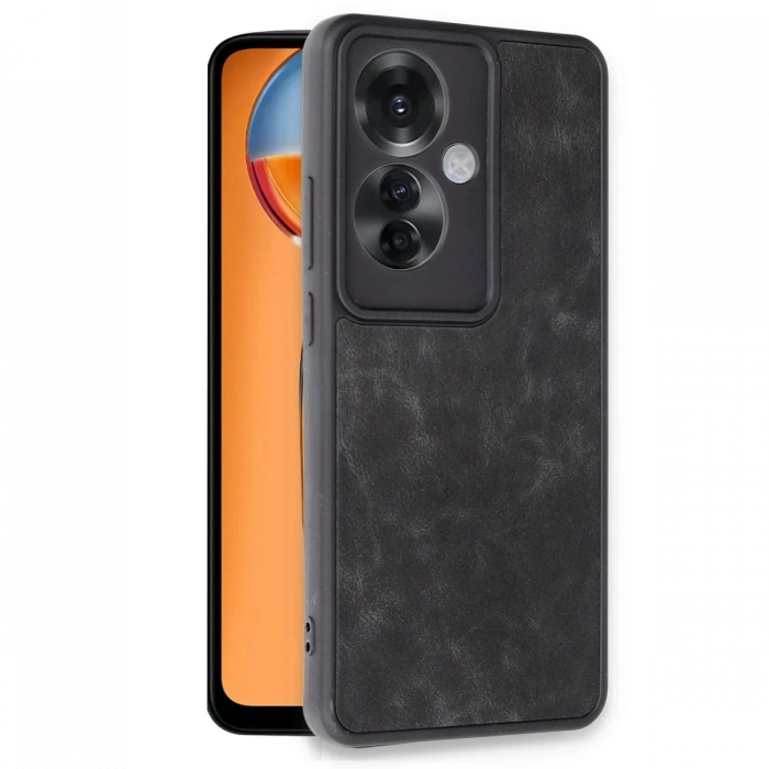 Newface Oppo Reno 11F Kılıf Aras Deri Kapak