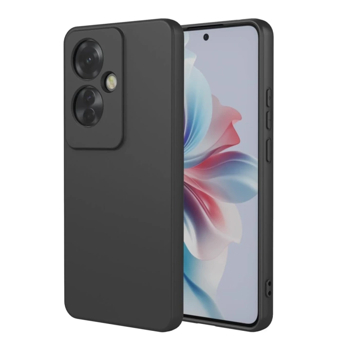 Newface Oppo Reno 11F Kılıf First Silikon - Siyah