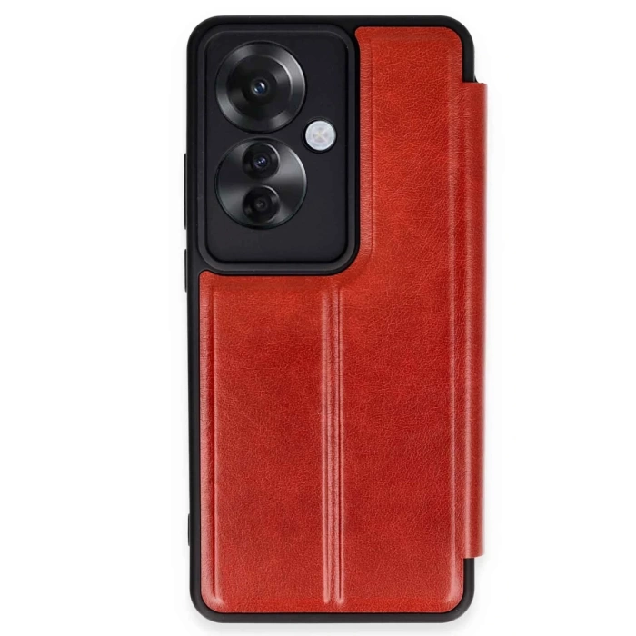 Newface Oppo Reno 11F Kılıf Flip Cover